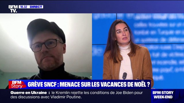 SNCF bashing ou prise d'otage des voyageurs: débat sur la grève à la SNCF dans BFM Story