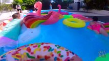 123 GO! ON VACATION Swimming Pool Challenge! Last To Leave Pool Wins $100 000 by 123 GO! FOOD