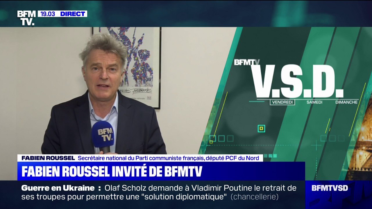 Fabien Roussel à propos des grèves dans des grands groupes: "Je souhaite que les directions entendent ces revendications et qu'il y ait ces augmentations de salaires"