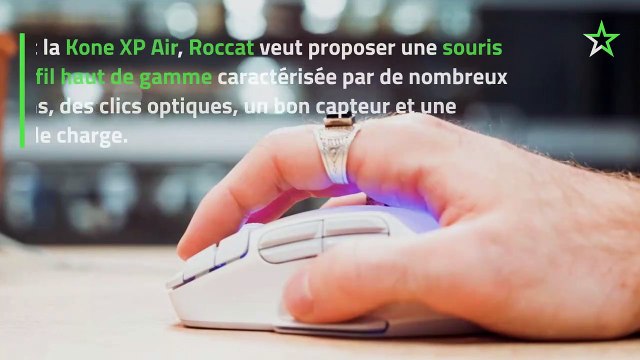 Test Roccat Kone XP Air : une souris haut de gamme pour les konnaisseurs