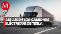 Musk entrega primeros camiones eléctricos Tesla Semi a fábrica de Pepsi en EU