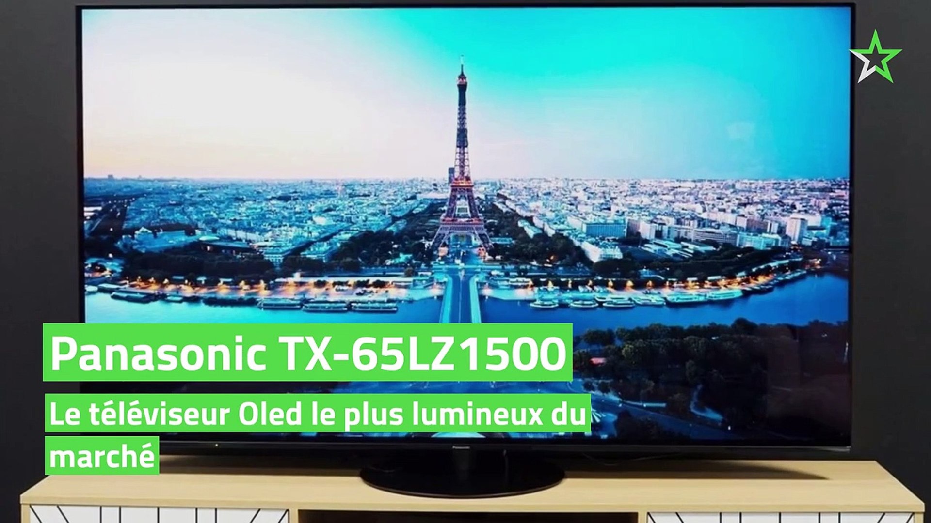 Test Panasonic TX-65LZ1500 : le téléviseur Oled le plus lumineux du marché  - Vidéo Dailymotion