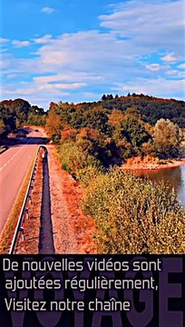 1 1 - LAC DE CHAMBOUX vu du ciel (dans le Morvan en Bourgogne Franche-Comté)