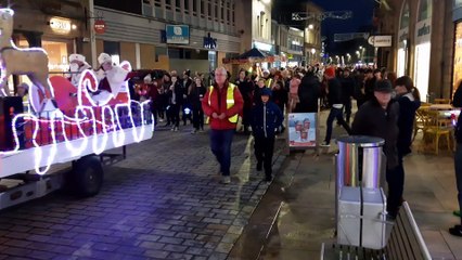 Christmas parade in Kirkcaldy