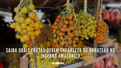 Saiba quais frutas devem encarecer ou baratear no inverno amazônico