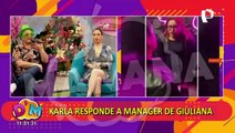 Karla Tarazona a 'manager' de Giuliana Rengifo que la insultó: 