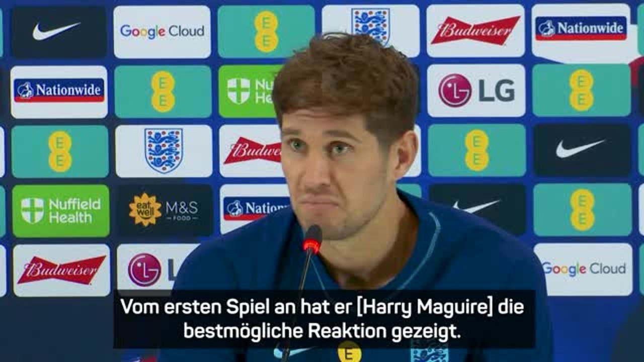 'Bestmögliche Reaktion': Stones lobt Maguire