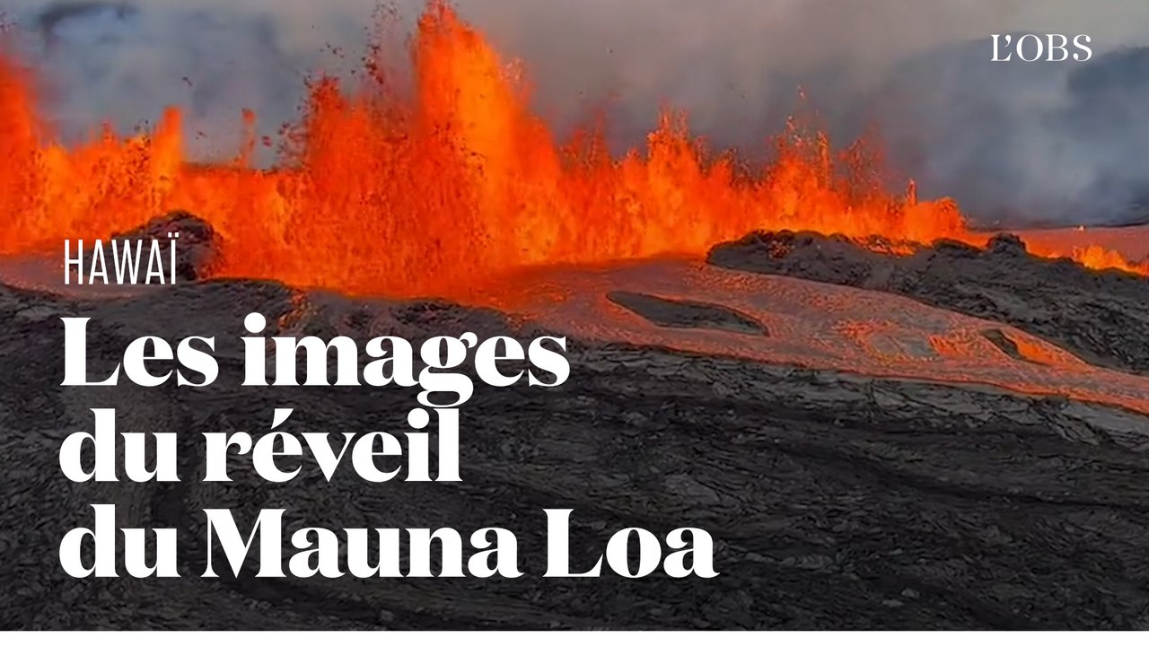 Le Mauna Loa, 2e plus gros volcan actif au monde, est en éruption et c'est à couper le souffle