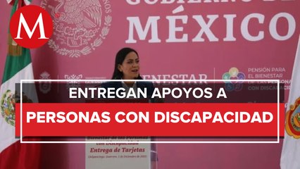 Bienestar y Guerrero concretan universalidad de pensión para personas con discapacidad