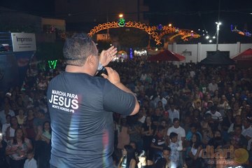 Marcha para Jesus e várias inaugurações marcam os 61 anos de emancipação política de Monte Horebe