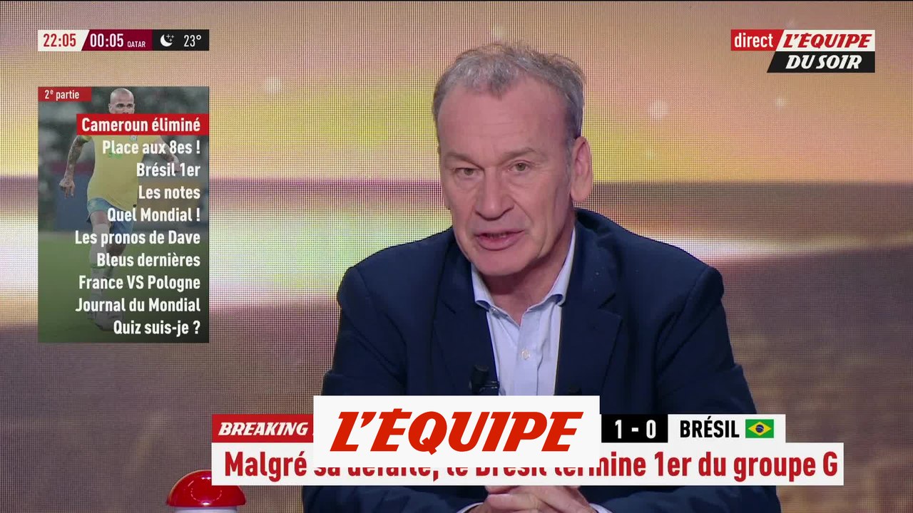 Le Cameroun éliminé malgré sa victoire surprise face au Brésil - Foot - CM 2022