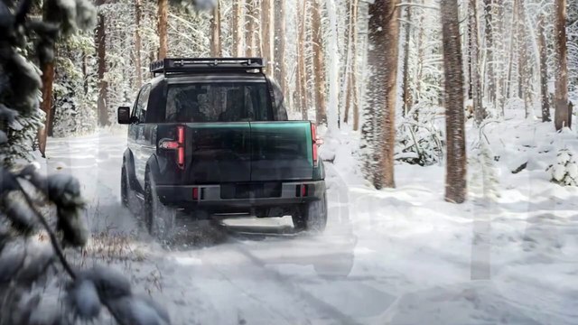 Picape elétrica ganha versão militar para encarar ambientes extremos