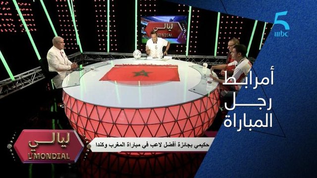 جلال بوزرارة: سفيان أمرابط كان رجل المباراة بالرغم من أنه تم تتويج أشرف حكيمي.. بدر الدين الإدريسي: بالرغم أن هناك من ينعتوه بالاعب التقيل جلال السلامي: أمرابط كان له دور مهم فى مباراة ضد كندا.
