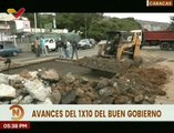 Caracas | A través del 1x10 Escuadrón Caza Huecos realiza asfaltado de la Av. principal de Propatria