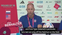 Berhalter trusts Tyler Adams to lead the USA in Dutch challenge