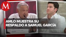 AMLO respalda a Samuel García en pugna que tiene con Congreso de NL por elección de fiscal