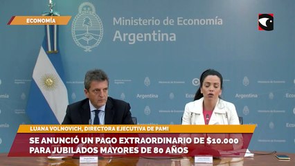 Se anunció un pago extraordinario de $10.000 para jubilados mayores de 80 años