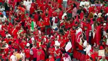 يوسف شيبو و سعدون الكواري في الاستوديو بعد فوز المغرب والتأهل لدور الثاني
