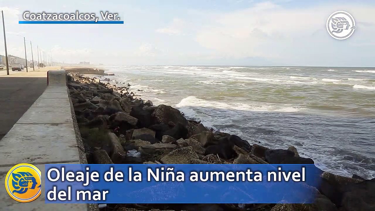 Oleaje de La Niña, reductor de playas veracruzanas: SPC