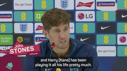 Stones likens misfiring Kane to City team-mate Haaland