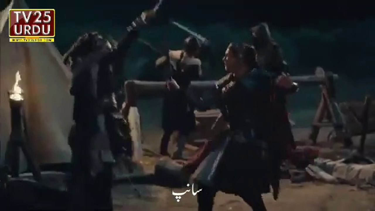 ویکنگز، کے ساتھ  عثمان کے سپاہیوں کی زبردست لڑائی ،_