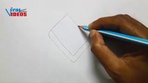 How to draw a book step by step very easy | simple book drawing