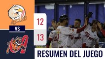 Resumen Águilas vs Tigres 2-dic