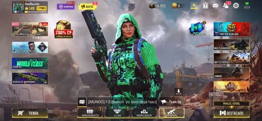 Gastando más de 50,000 créditos en cajas de COD Mobile