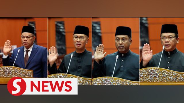 Four new senators sworn in on Dec 3