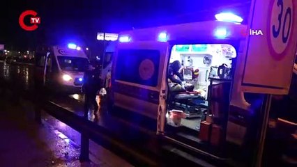 Kocaeli'de feci kaza: 3'ü ağır 4 yaralı