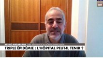 Bruno Mégarbane : «L’hôpital fonctionne depuis maintenant plusieurs années en situation d’insuffisance de lits et de personnel»