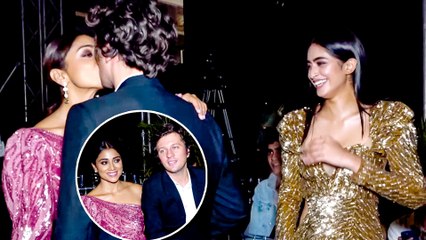 Cute! Shriya Saran Steals Kiss From Hubby At An Event