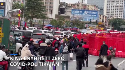 Örülnek a WHO-nál, hogy Kína enyhített a járványügyi korlátozásokon