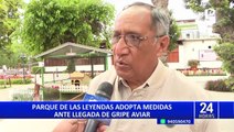 Parque de las Leyendas: público no podrá acercarse a las aves ante eventual llegada de gripe aviar