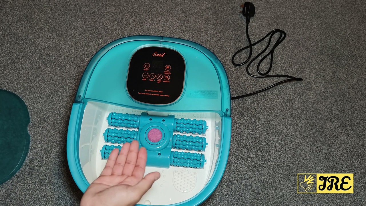 Entil Electric Foot Spa Massager FBATH88 (Review) video Dailymotion