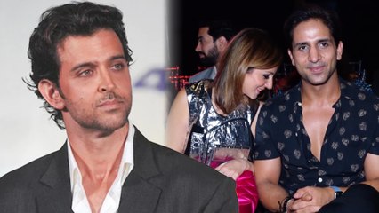 Hrithik Roshan's Ex-Wife Sussanne Khan Enjoying With Boyfriend At Event