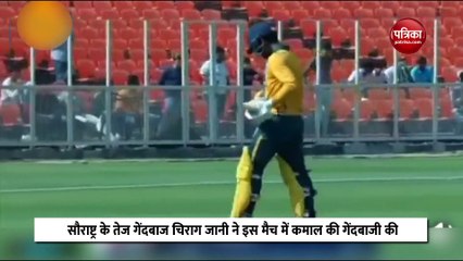 हैट्रिक हो ऐसी... इस गेंदबाज ने तोड़ी महाराष्ट्र की कमर, देखें Video