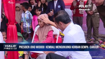 Presiden Kembali Kunjungi Pengungsi dan Serahkan Bantuan Perbaikan Rumah, Cianjur