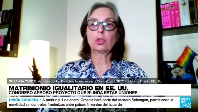 Susanna Taddei: si todos los estados reconocen el matrimonio igualitario, tenemos mayor protección