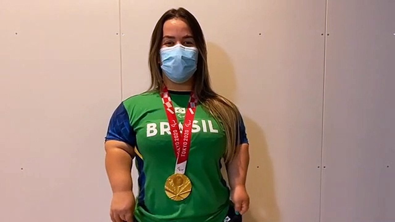 "Esperava muito por este momento", diz Mariana D'Andrea após conquista da primeira medalha de ouro no halterofilismo
