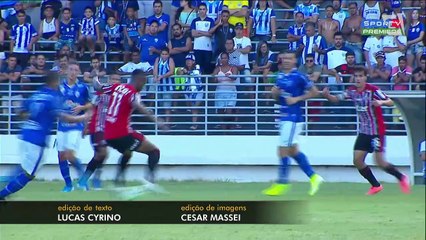 Veja os melhores lances de CSA x São Paulo