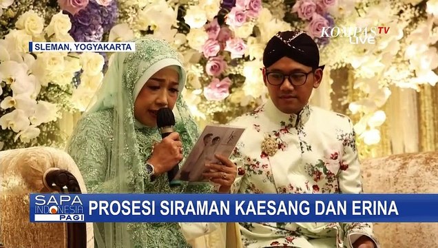 Prosesi Sungkeman berlangsung Khidmat, Erina Gudono Seka Air Mata di Depan Ibunda