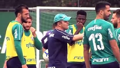 Imagens do treino do Palmeiras desta terça-feira