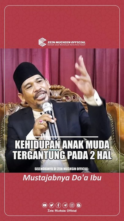 Kehidupan Anak Muda Tergantung Pada Dua Hal