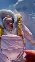 Baby's First Snow Angel