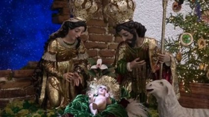 El papa anima a redescubrir símbolos navideños tan importantes como el belén