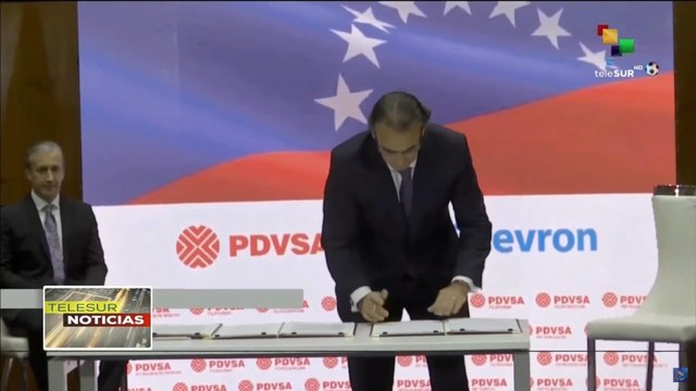 Firmas de PDVSA y Chevron suscriben contratos para continuar operaciones