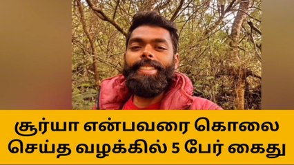 கொடைக்கானல்: கொலை வழக்கில் ஐந்து பேர் கைது!