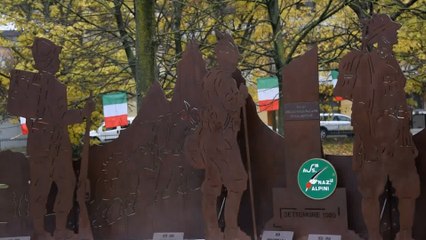 Rimini, inaugurato il monumento per gli Alpini