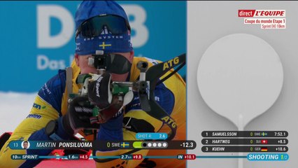 le replay du sprint hommes de Kontiolahti - Biathlon - Coupe du monde